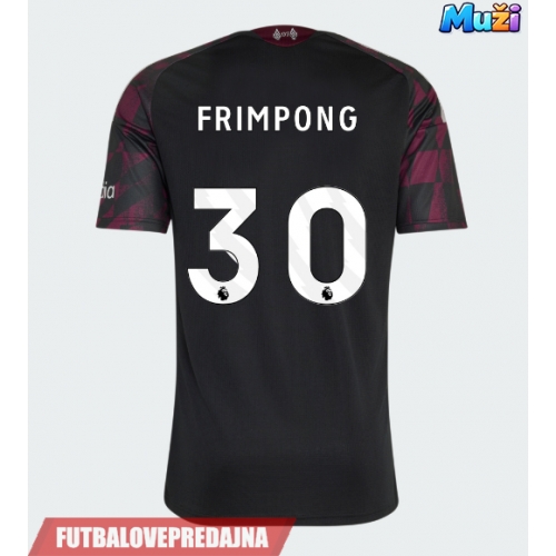 Lacne Muži Futbalové dres Liverpool Jeremie Frimpong #30 2026-27 Krátky Rukáv - Tretina